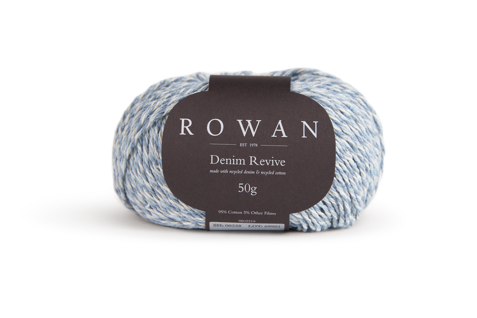 Rowan Denim Revive - Algodón Reciclado para un Tejido Sostenible y Estilizado