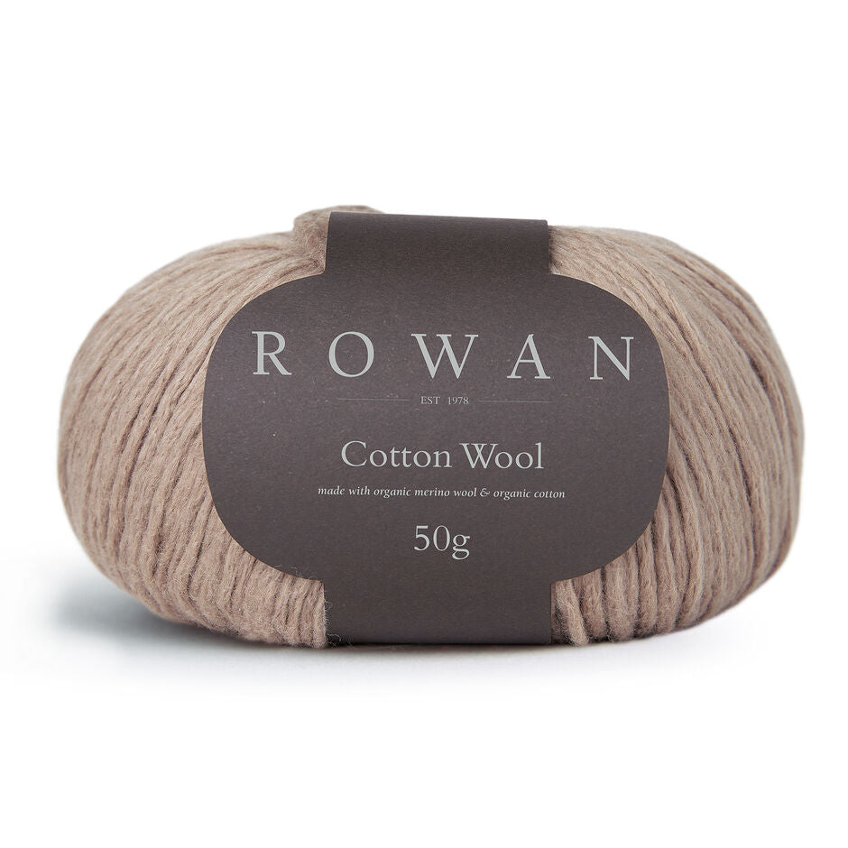 Rowan Cotton Wool - Mezcla Orgánica de Algodón y Lana para Pieles Delicadas