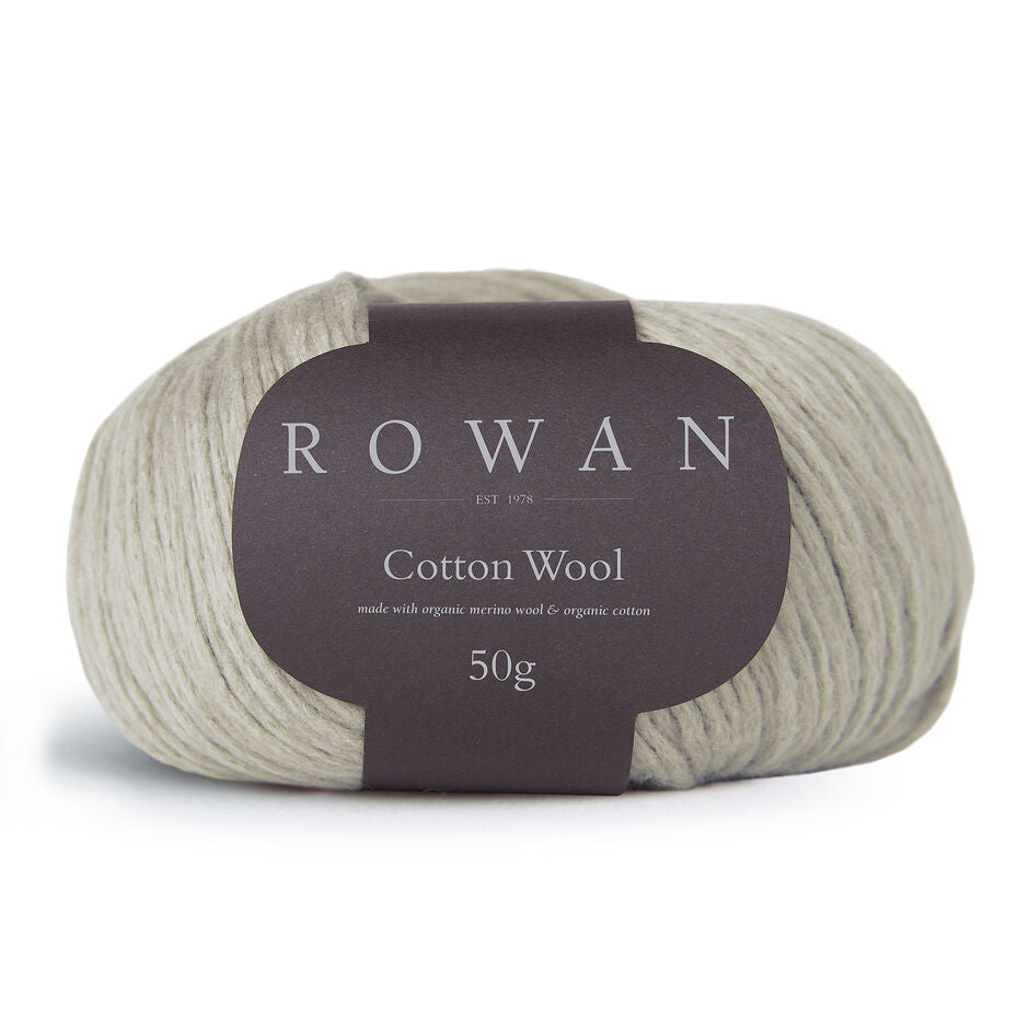 Rowan Cotton Wool - Mezcla Orgánica de Algodón y Lana para Pieles Delicadas