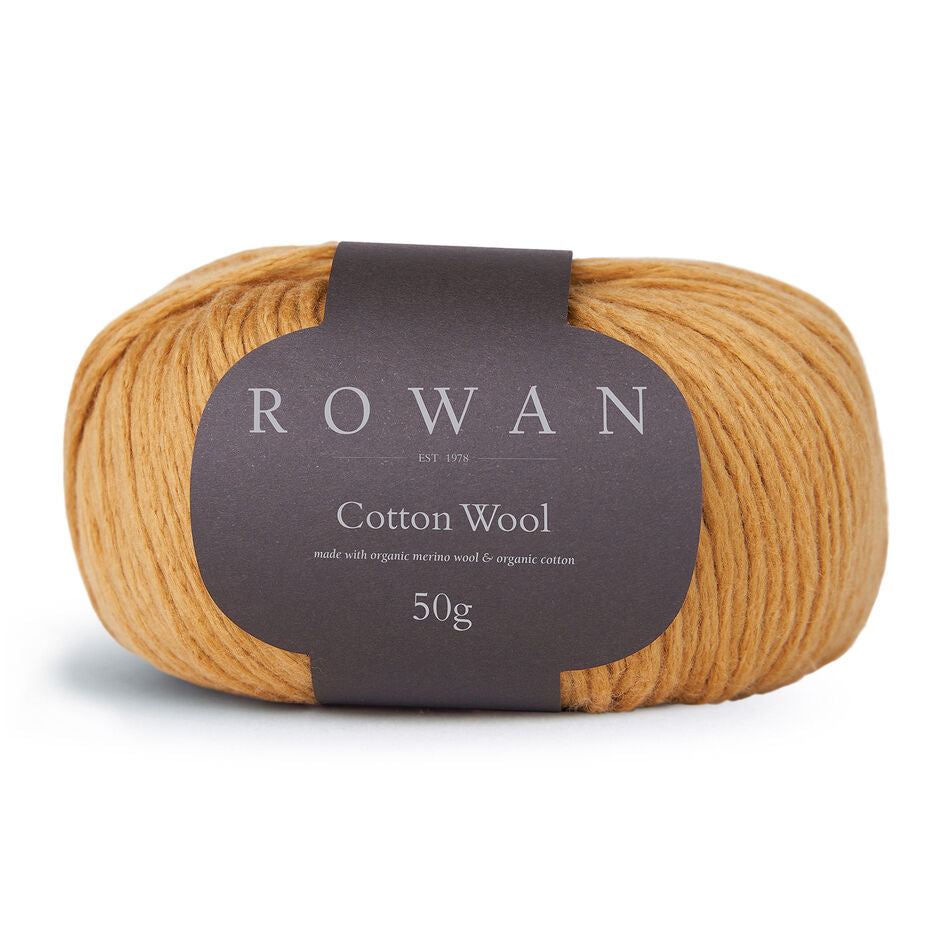 Rowan Cotton Wool - Mezcla Orgánica de Algodón y Lana para Pieles Delicadas