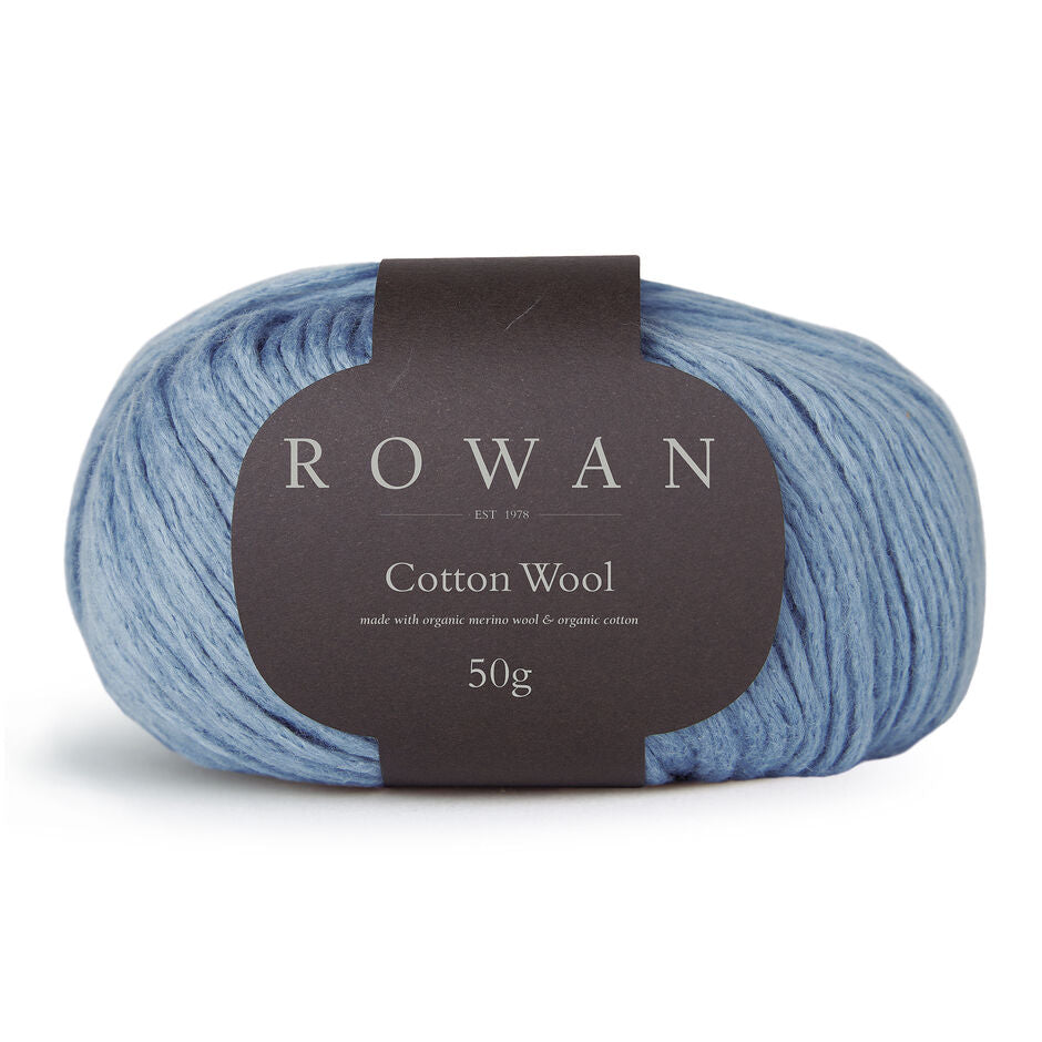 Rowan Cotton Wool - Mezcla Orgánica de Algodón y Lana para Pieles Delicadas