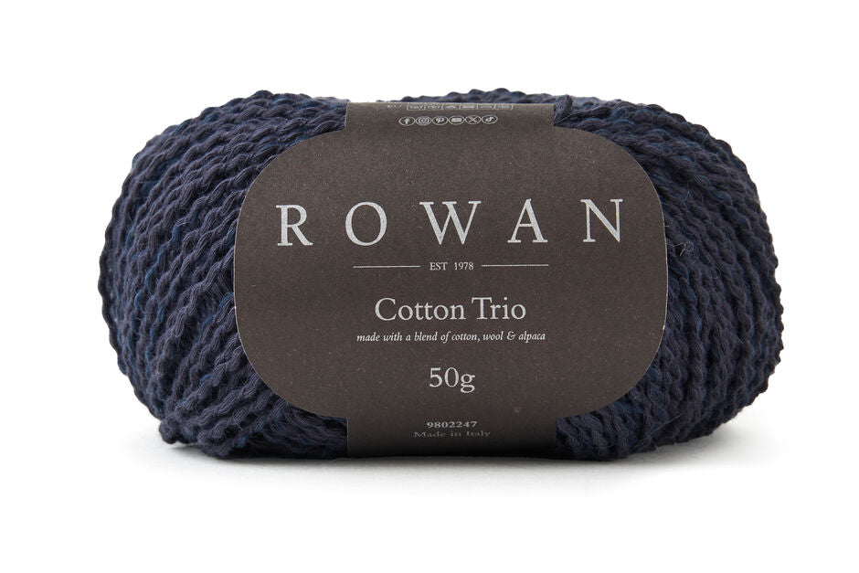 Rowan Cotton Trio - Mezcla Ligera de Algodón, Lana y Alpaca