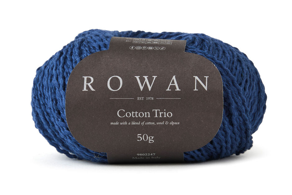 Rowan Cotton Trio - Mezcla Ligera de Algodón, Lana y Alpaca