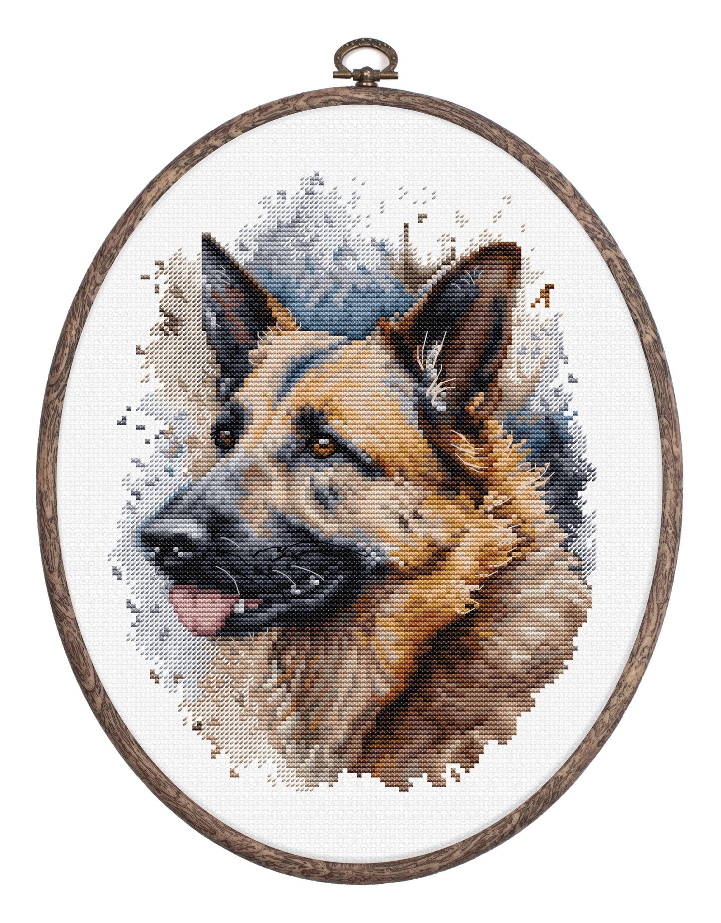 Kreuzstichset - Der Deutsche Schäferhund - BC214 Luca-S