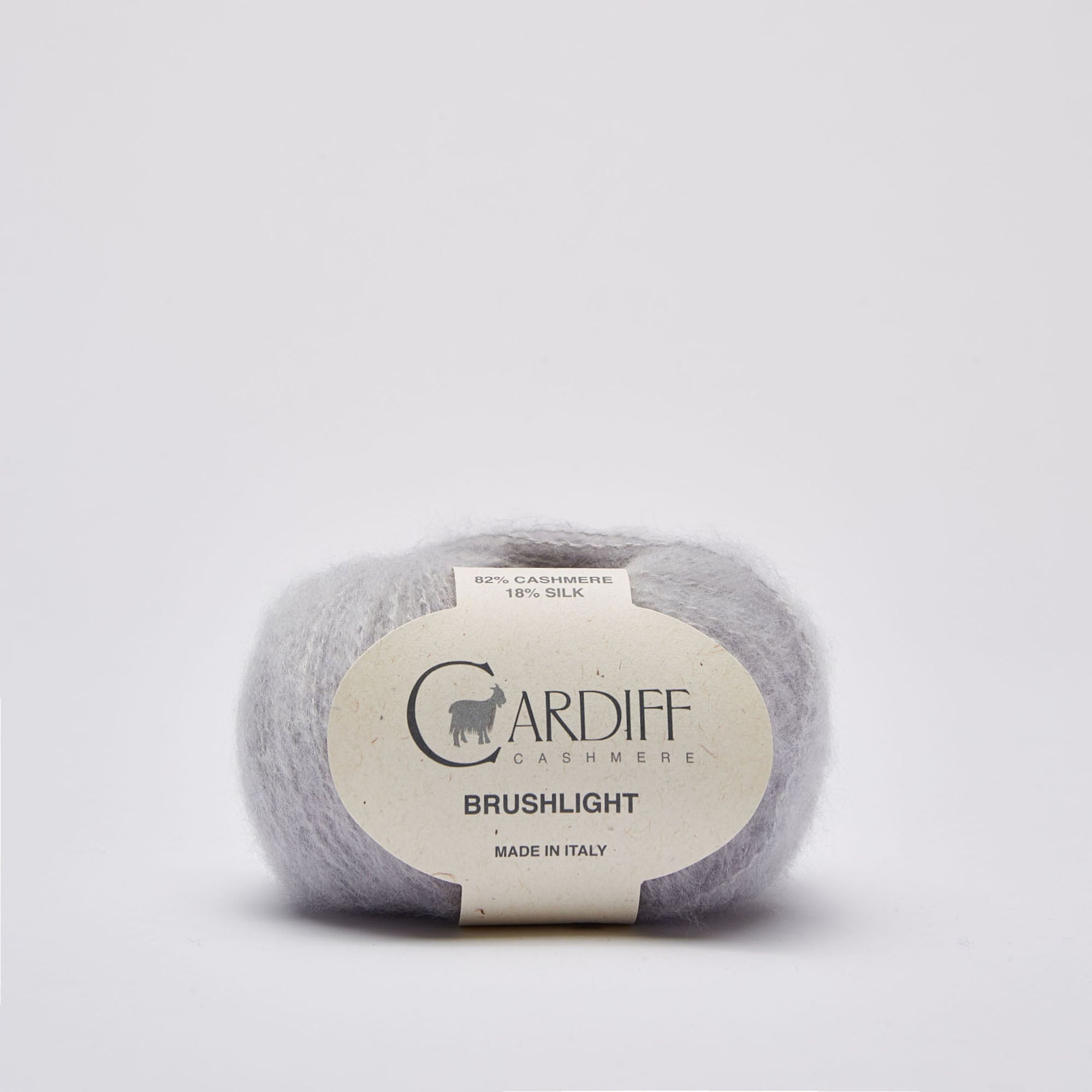 Cardiff Brushlight – Lana de Cachemira y Seda Cepillada DK (25 g / 138 m)