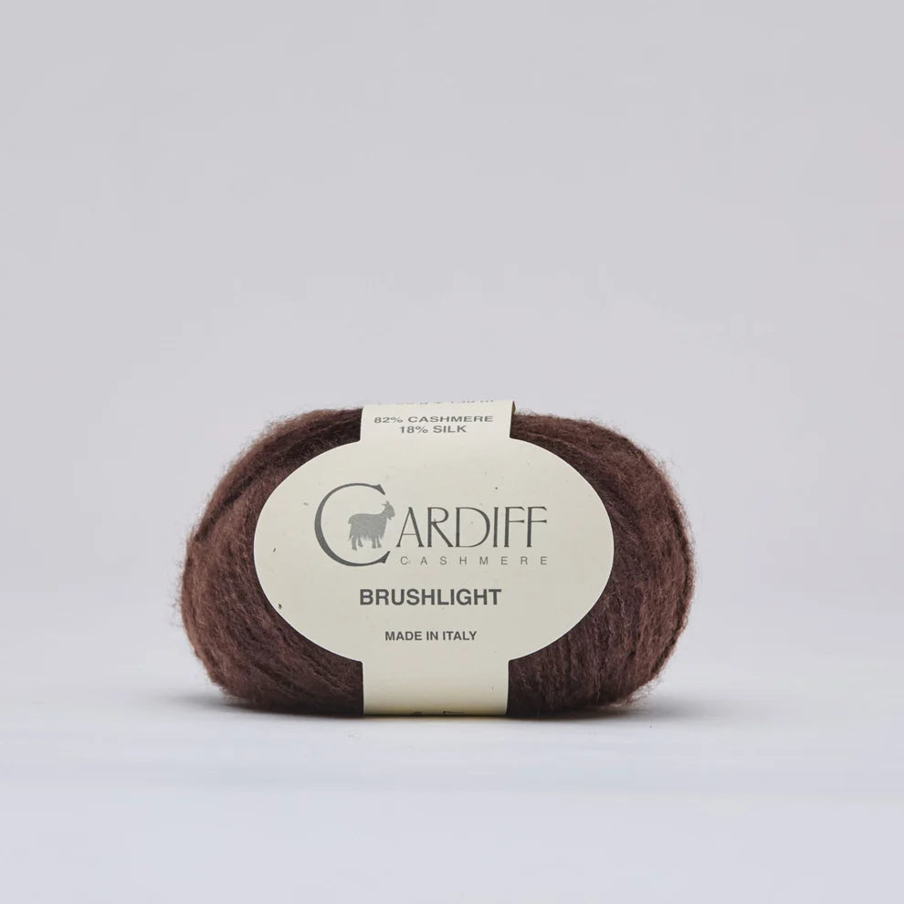Cardiff Brushlight – Lana de Cachemira y Seda Cepillada (25 g / 138 m)