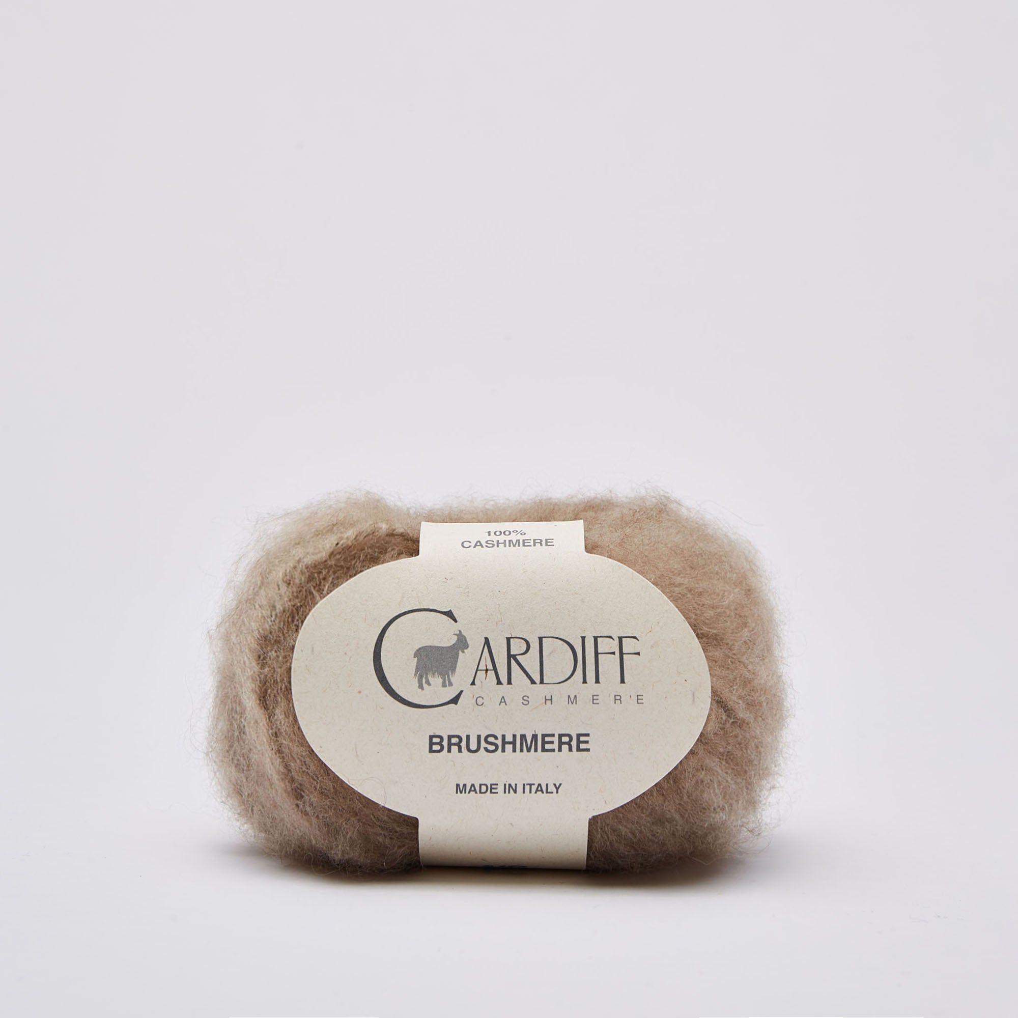 Cardiff Brushmere - Lana Bouclé Cepillada de Cachemira 100% (25 g / 45 m)