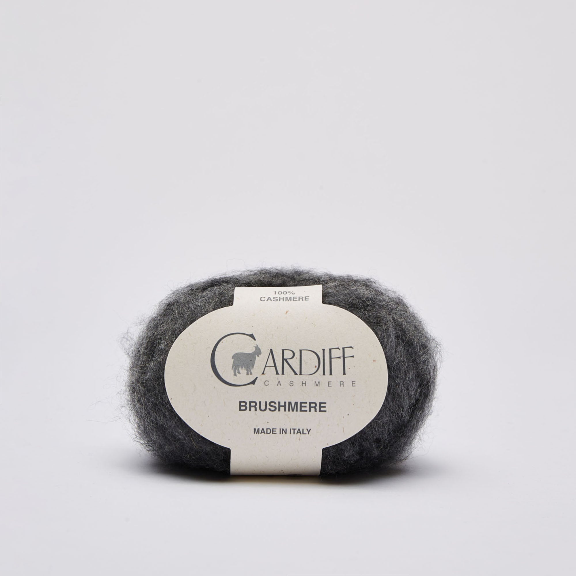 Cardiff Brushmere - Lana Bouclé Cepillada de Cachemira 100% (25 g / 45 m)