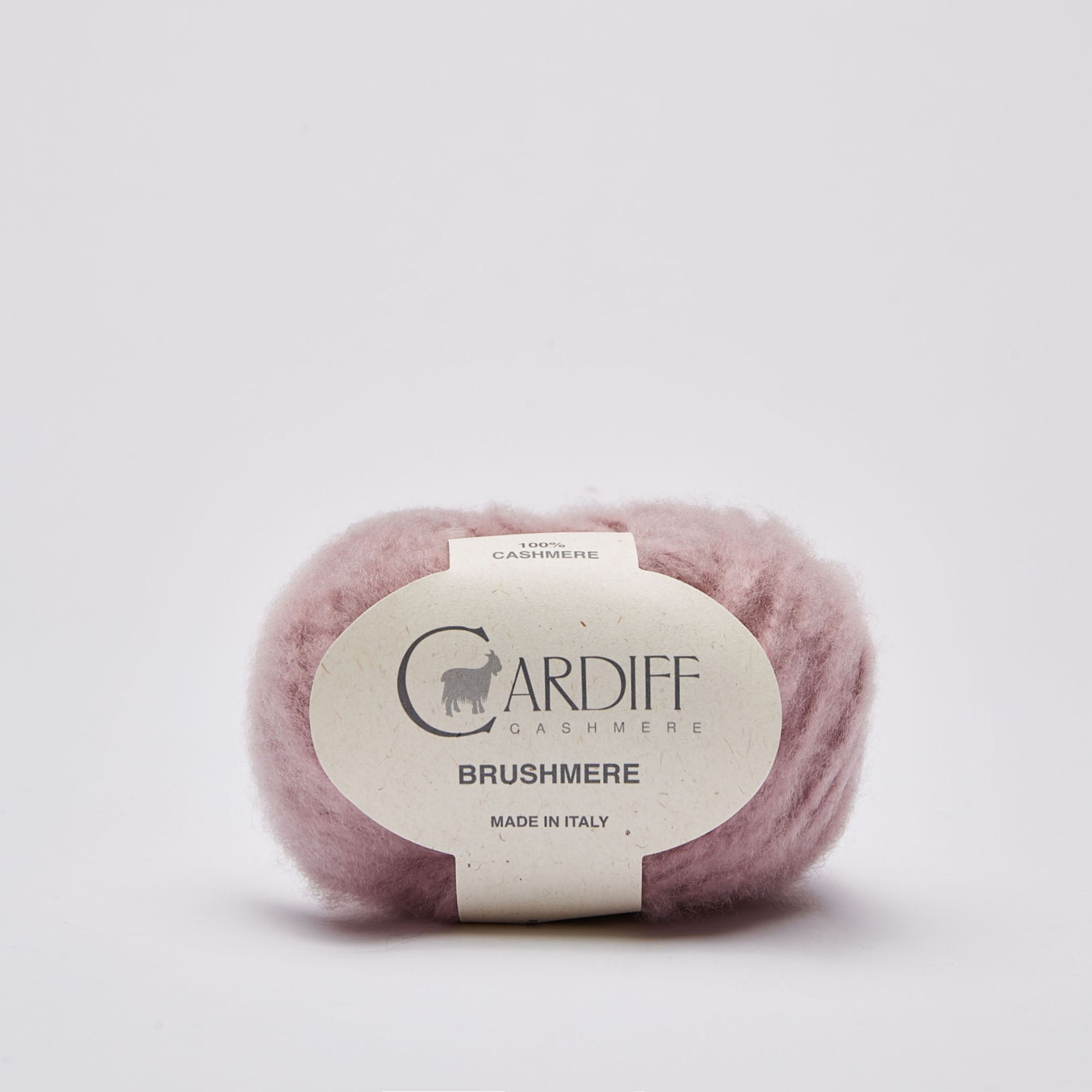 Cardiff Brushmere - Lana Bouclé Cepillada de Cachemira 100% (25 g / 45 m)
