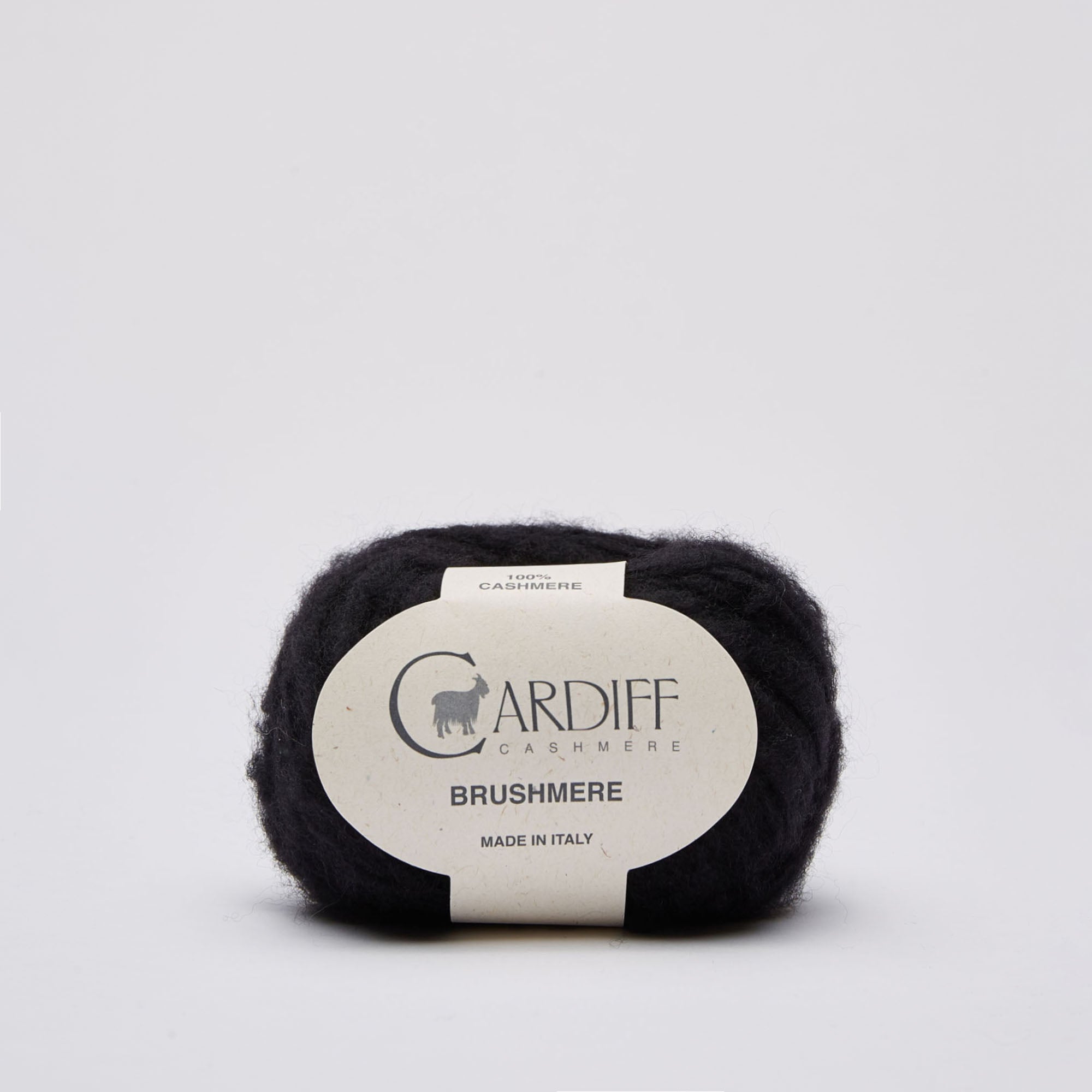 Cardiff Brushmere - Lana Bouclé Cepillada de Cachemira 100% (25 g / 45 m)