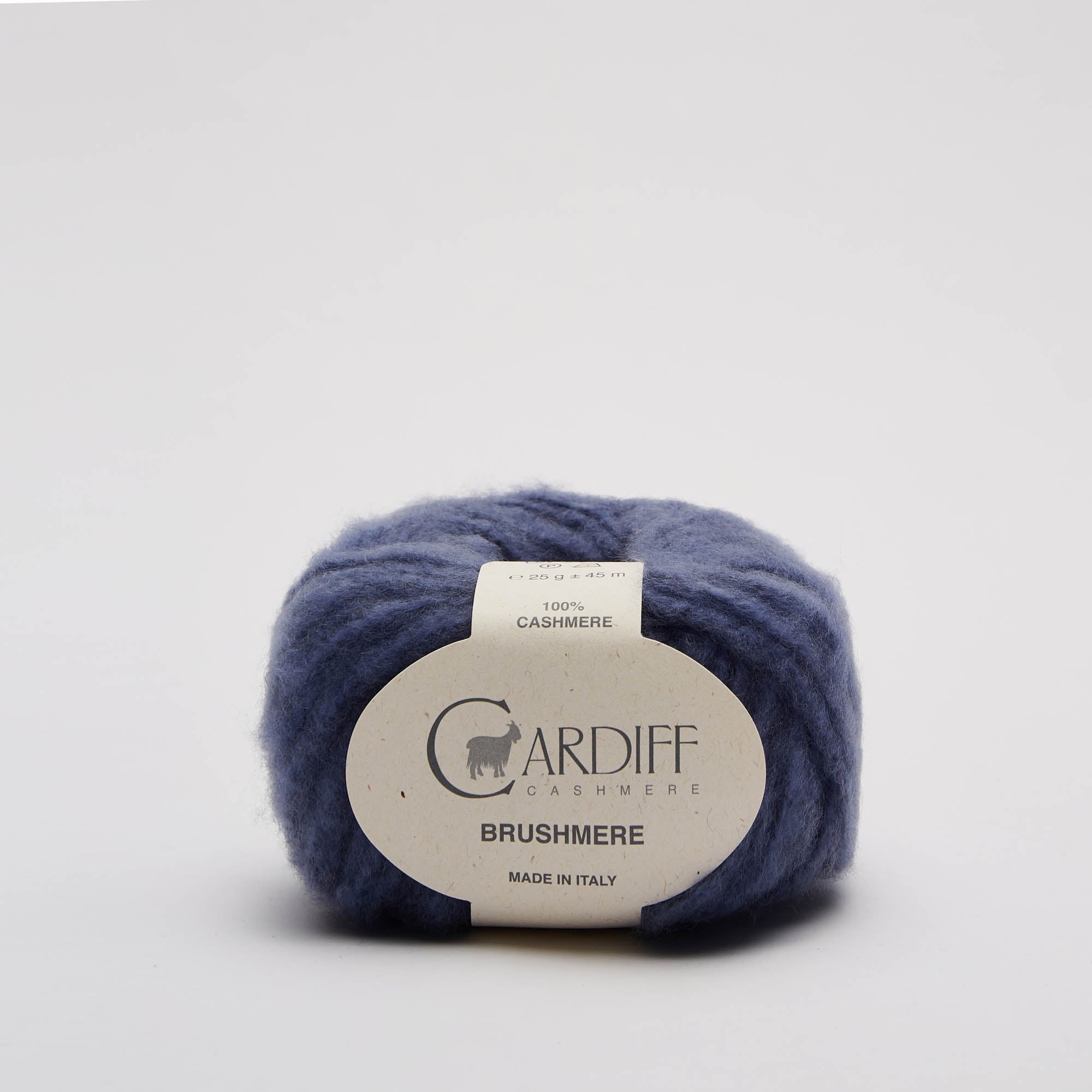 Cardiff Brushmere - Lana Bouclé Cepillada de Cachemira 100% (25 g / 45 m)