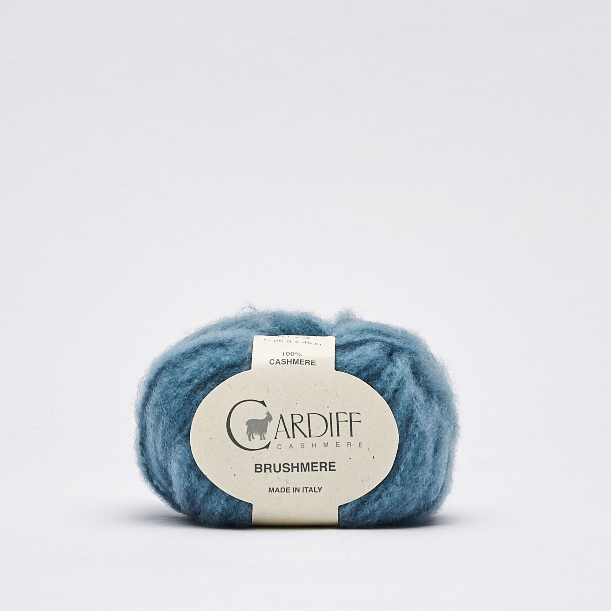 Cardiff Brushmere - Lana Bouclé Cepillada de Cachemira 100% (25 g / 45 m)