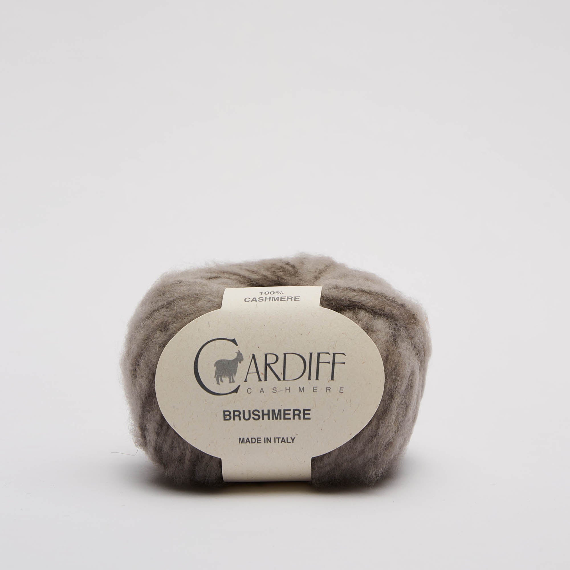 Cardiff Brushmere - Lana Bouclé Cepillada de Cachemira 100% (25 g / 45 m)