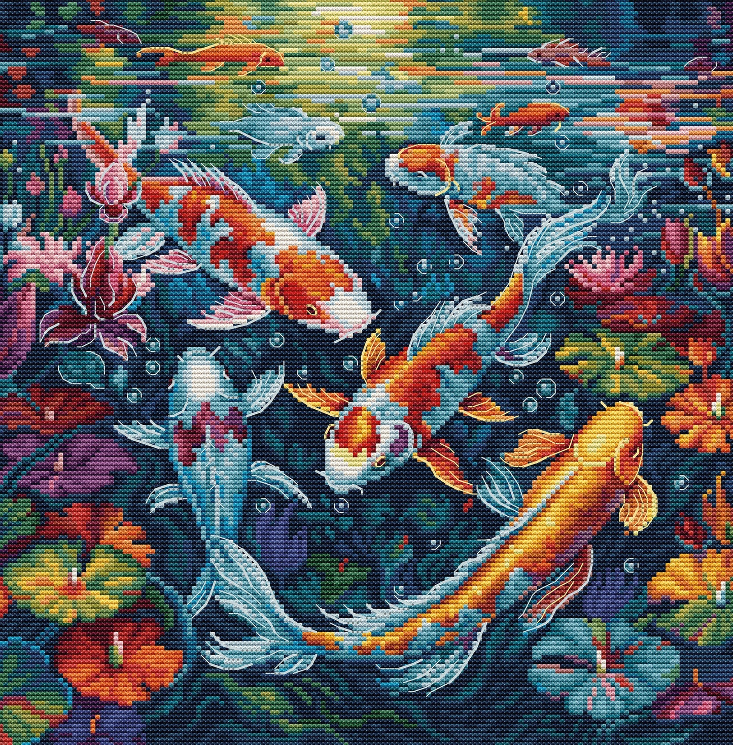 Kreuzstichset - Das Aquarium - BU5030 Luca-S