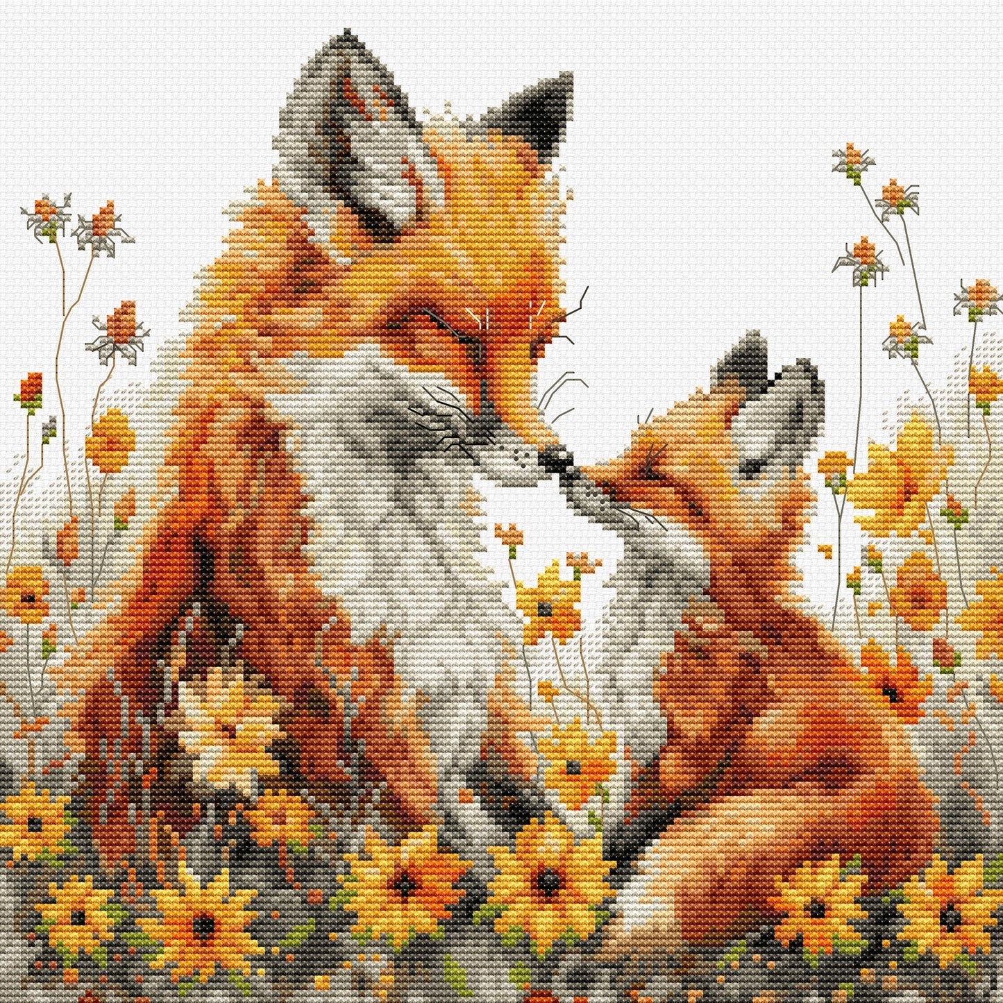 Luca-S Cross Stitch Kit - Tenderness, BU5059