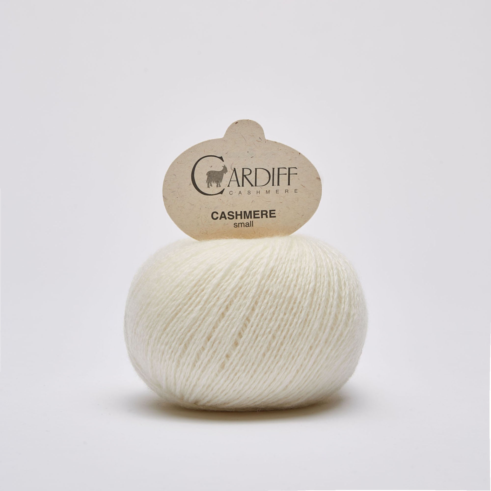 ardiff Cashmere Small – ovillo de lana fina 100% cachemira 25 g, 170 m, ideal para tejer jerséis, chales y encajes delicados, color disponible en colección de 16 tonos.