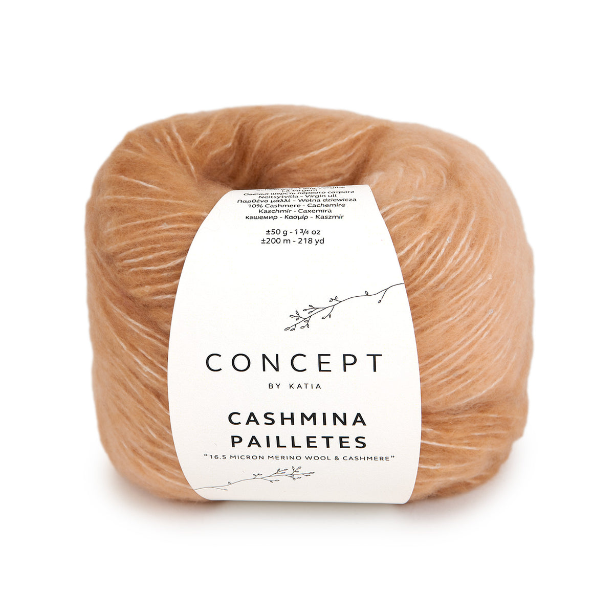 Cashmina Paillettes con Merino y Cashmere | Concept by Katia
