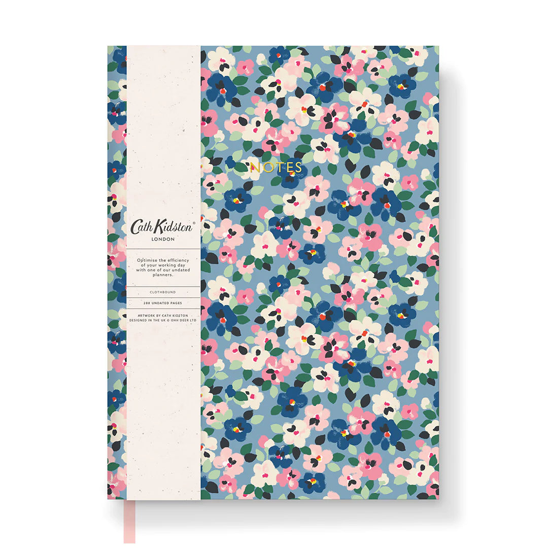 Bemaltes Stiefmütterchen-Notizbuch 10475 – Cath Kidston x Ohh Deer