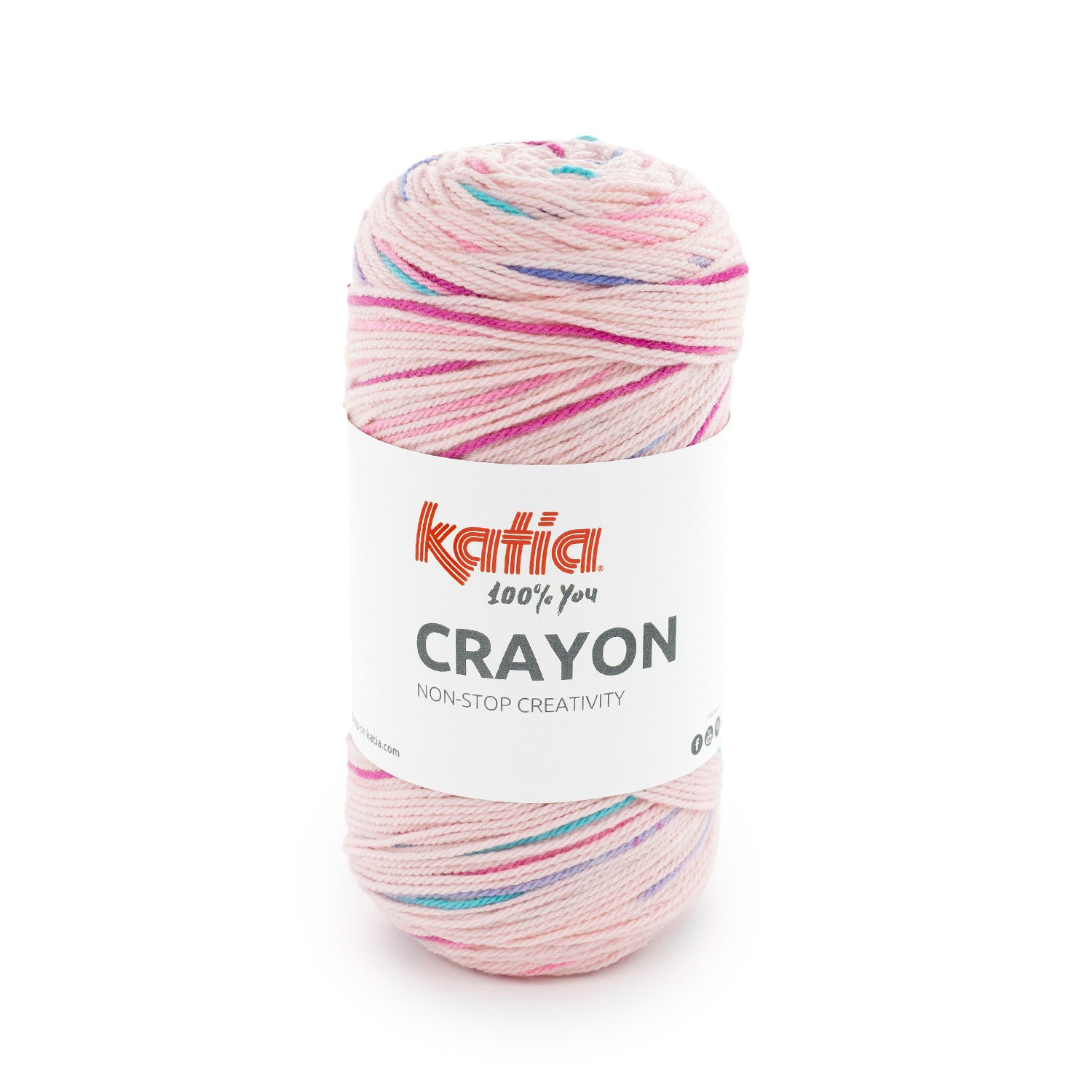 Crayon de Katia - Hilo Estampado Acrílico y Algodón 100 g