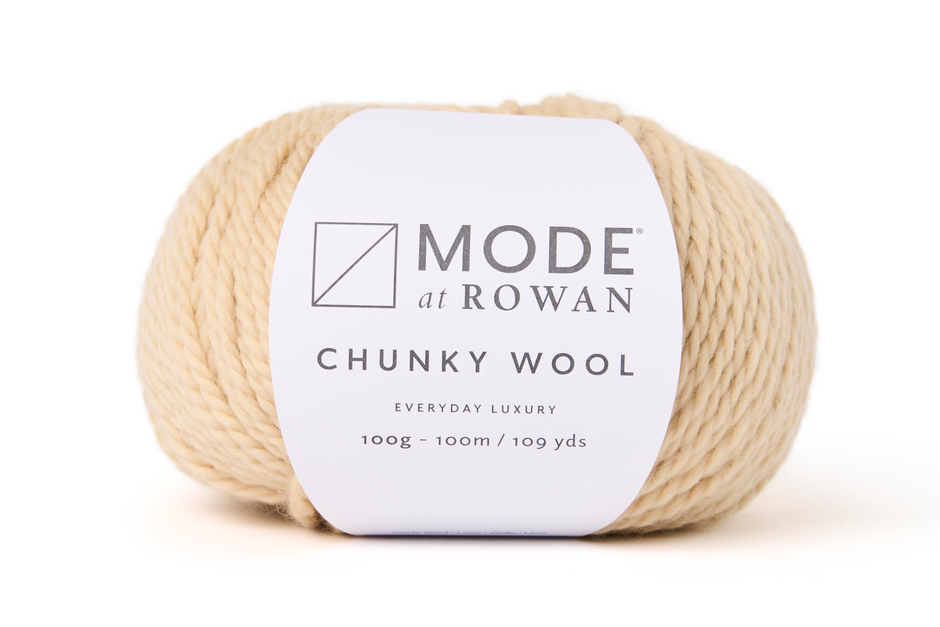 Mode de Rowan Chuncky Wool - 100% lana natural