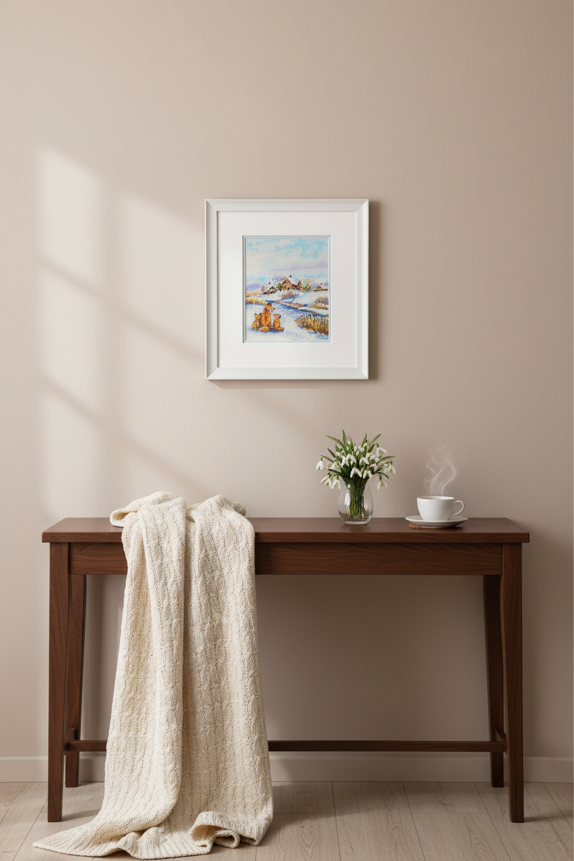 Kit de punto de cruz MP Studia “Familia pelirroja” SNV-933