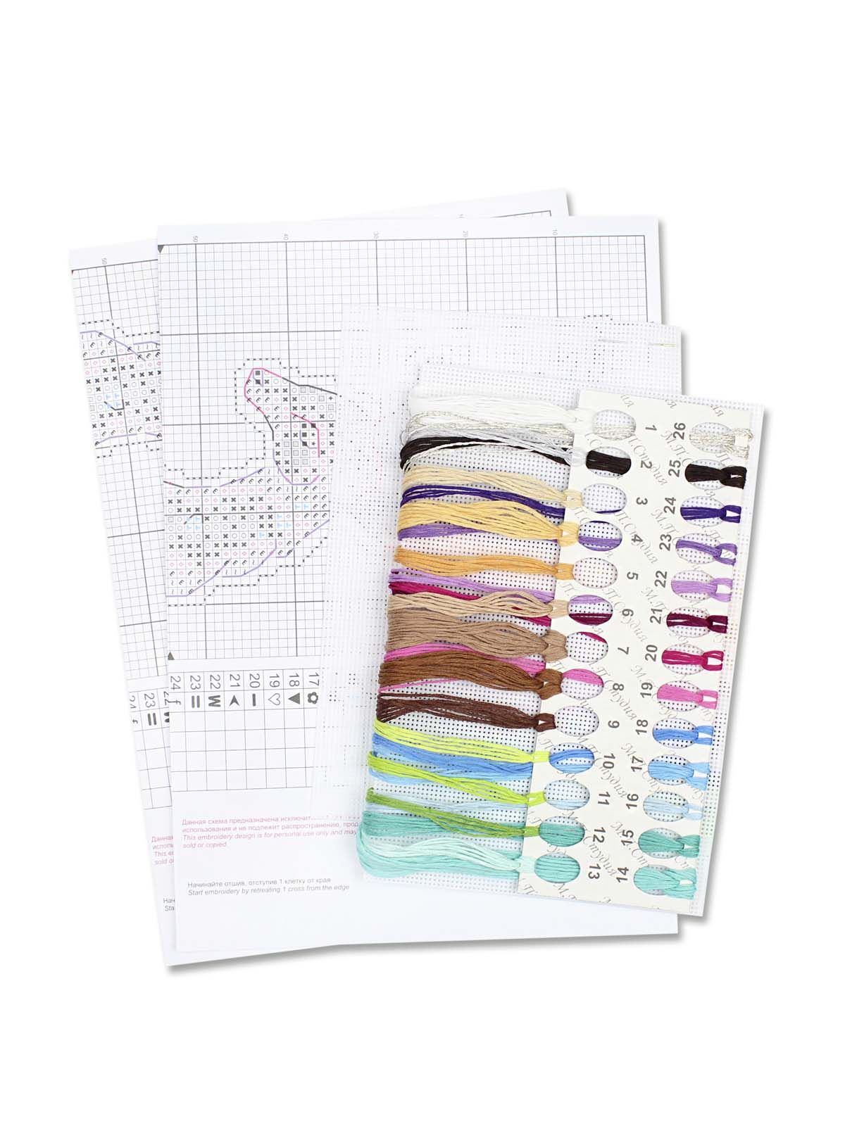 Kit de punto de cruz MP Studia “Pezuña de plata” SR-1186