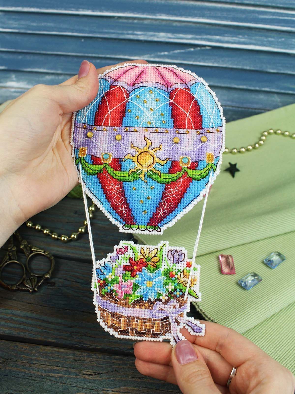 Kit de punto de cruz MP Studia “Ramo del cielo” SR-1155