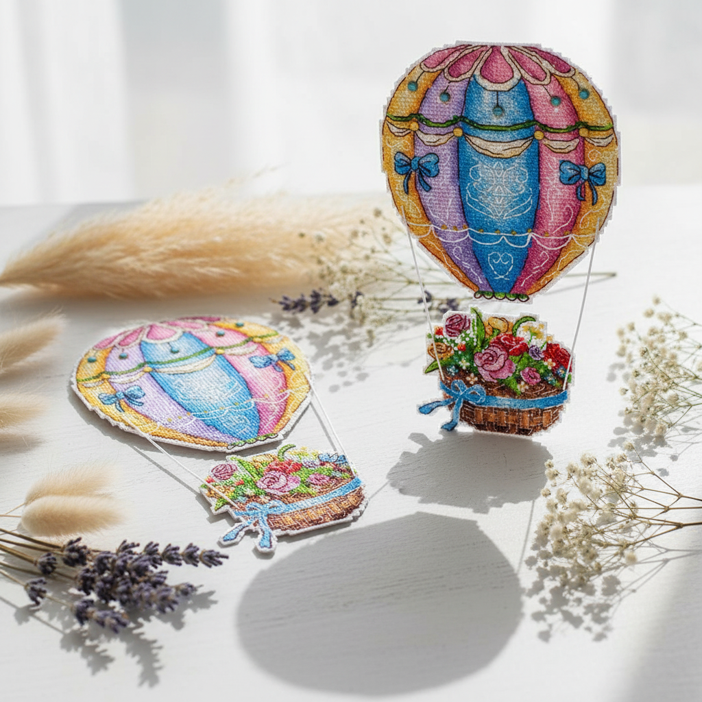 Kit de punto de cruz MP Studia “Ramo del cielo” SR-1155