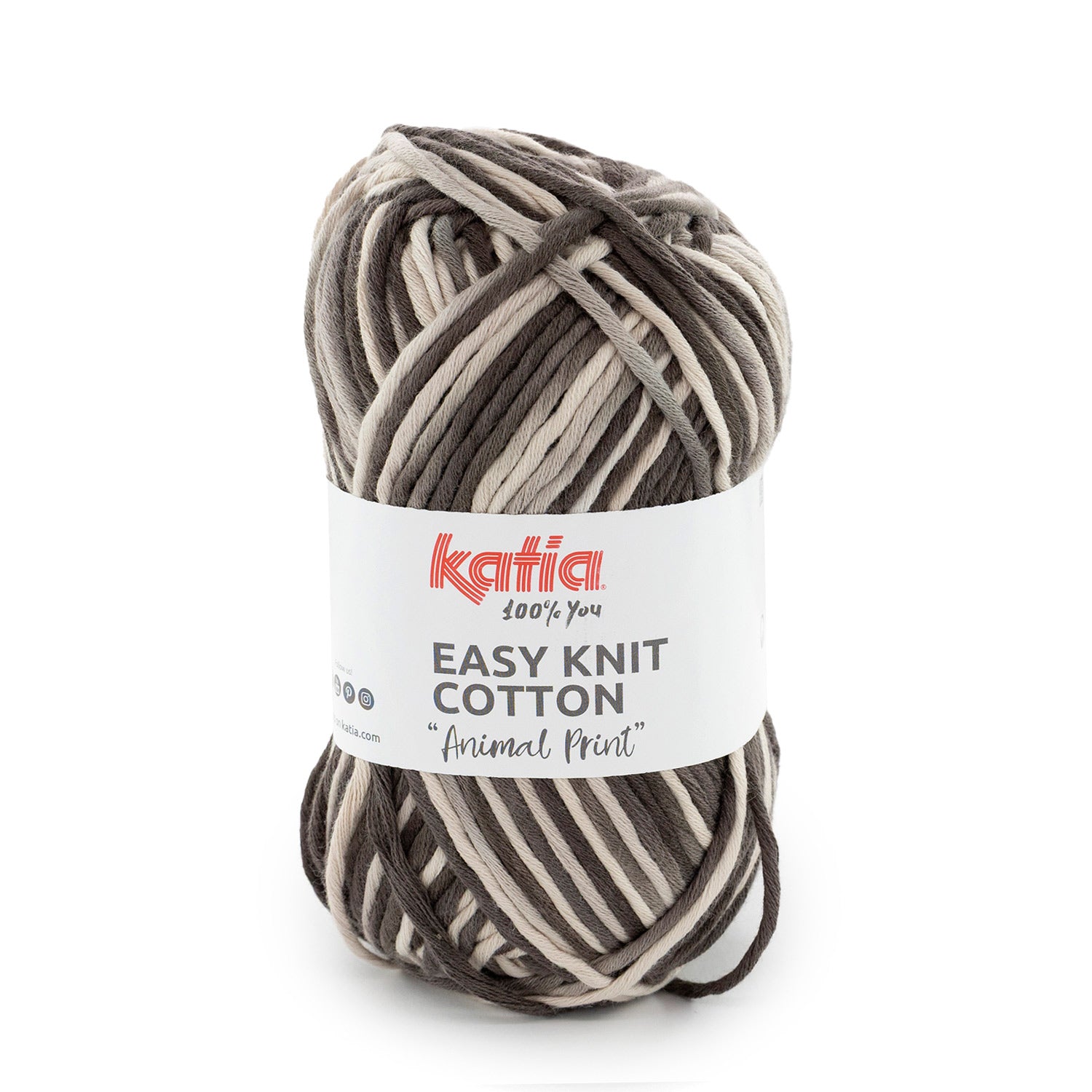 Easy Knit Cotton Animal Print - 100m, 100g