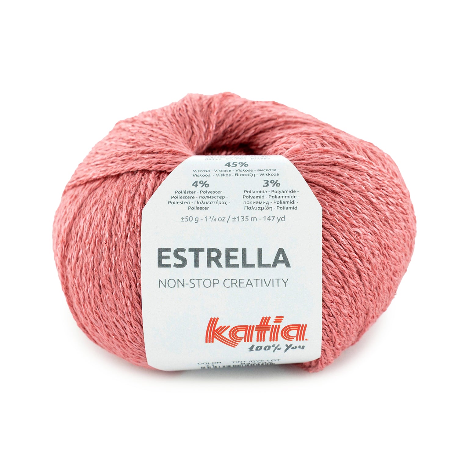 Estrella de Katia - Hilo Fantasía Mate-Brillo 50 g