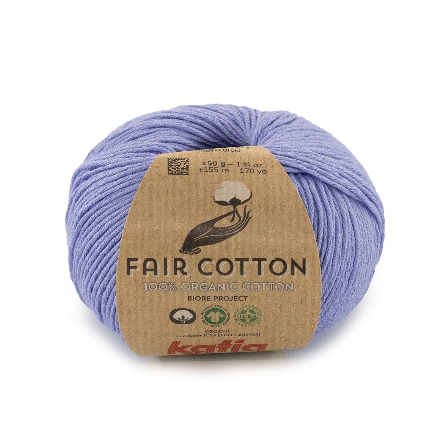 Fair Cotton de Katia - 100% algodón orgánico con certificación GOTS