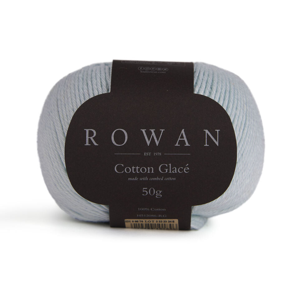 Rowan Cotton Glacé - Hilo de Algodón Mercerizado con Brillo y Definición