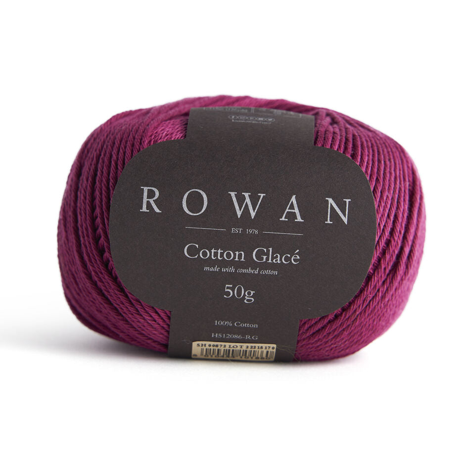 Rowan Cotton Glacé - Hilo de Algodón Mercerizado con Brillo y Definición