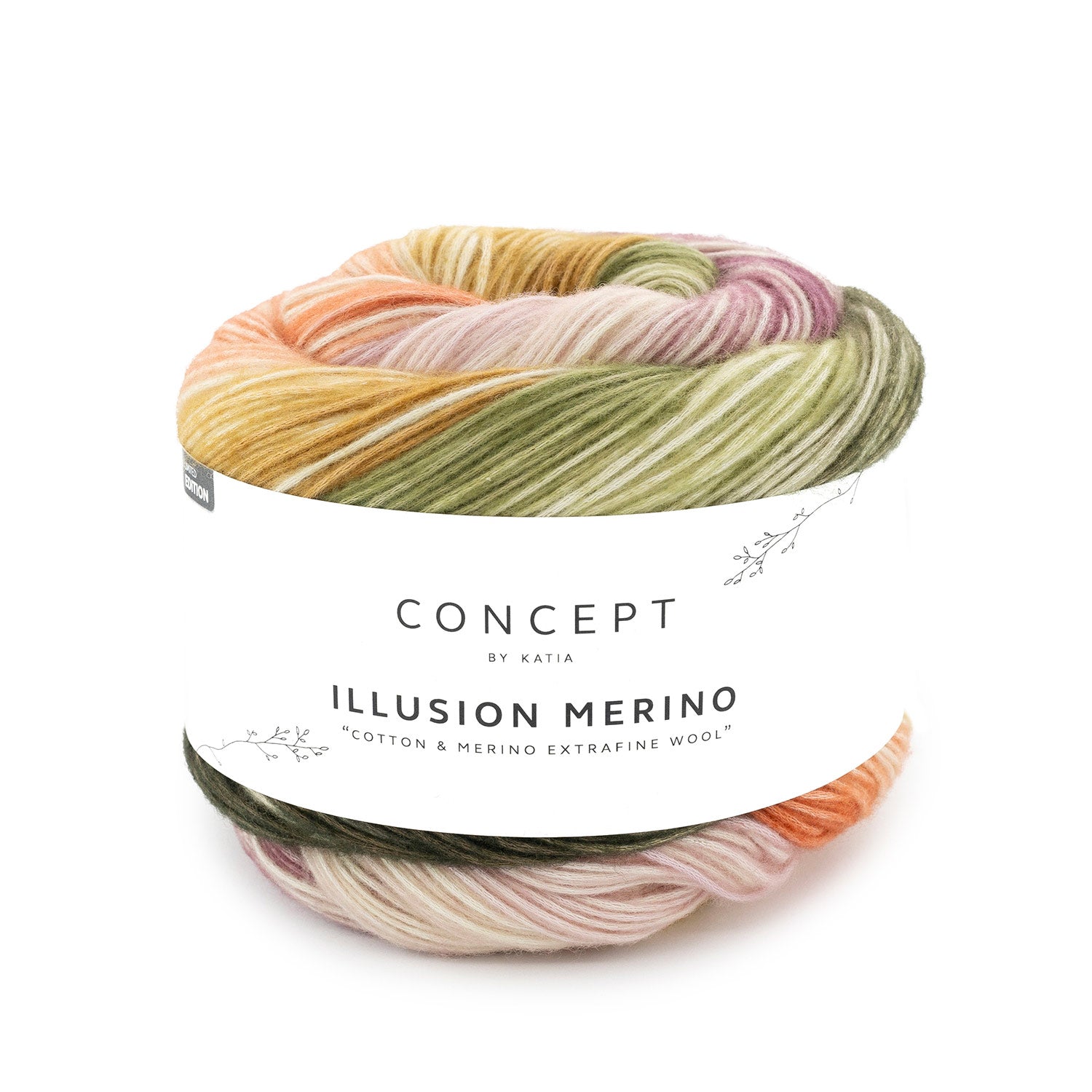 Katia Illusion Merino - Algodón y Merino Superwash para Proyectos Únicos