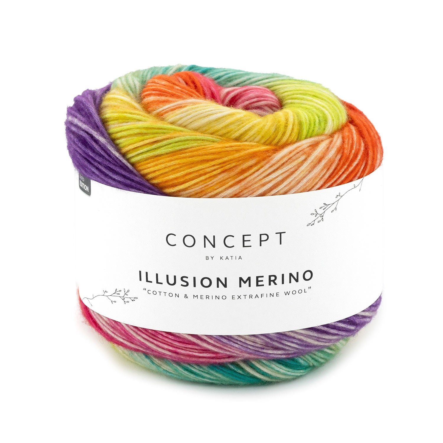 Katia Illusion Merino - Algodón y Merino Superwash para Proyectos Únicos