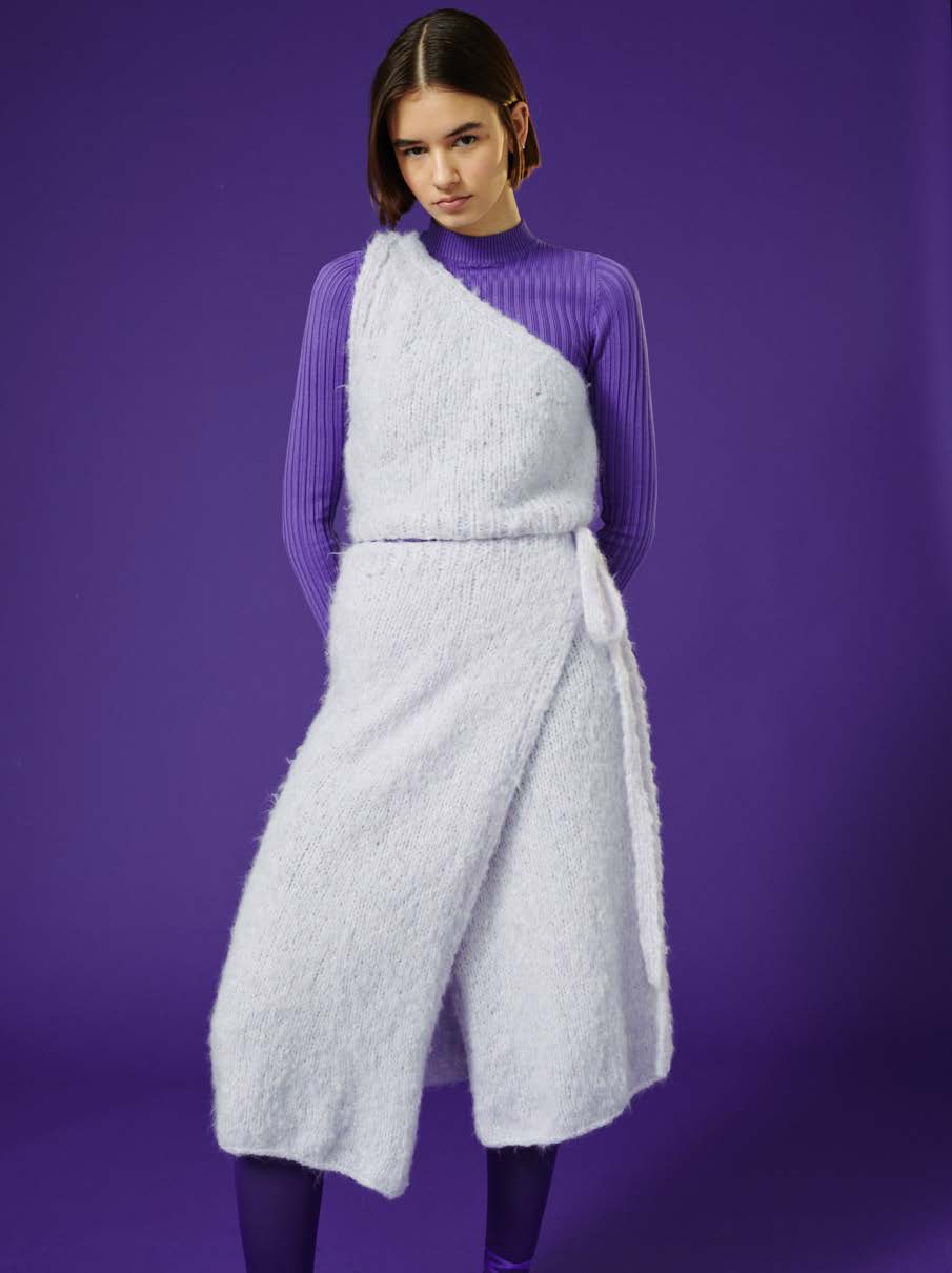 KW-500 Kit de Tricot Wow Chunky Roxana - Katia