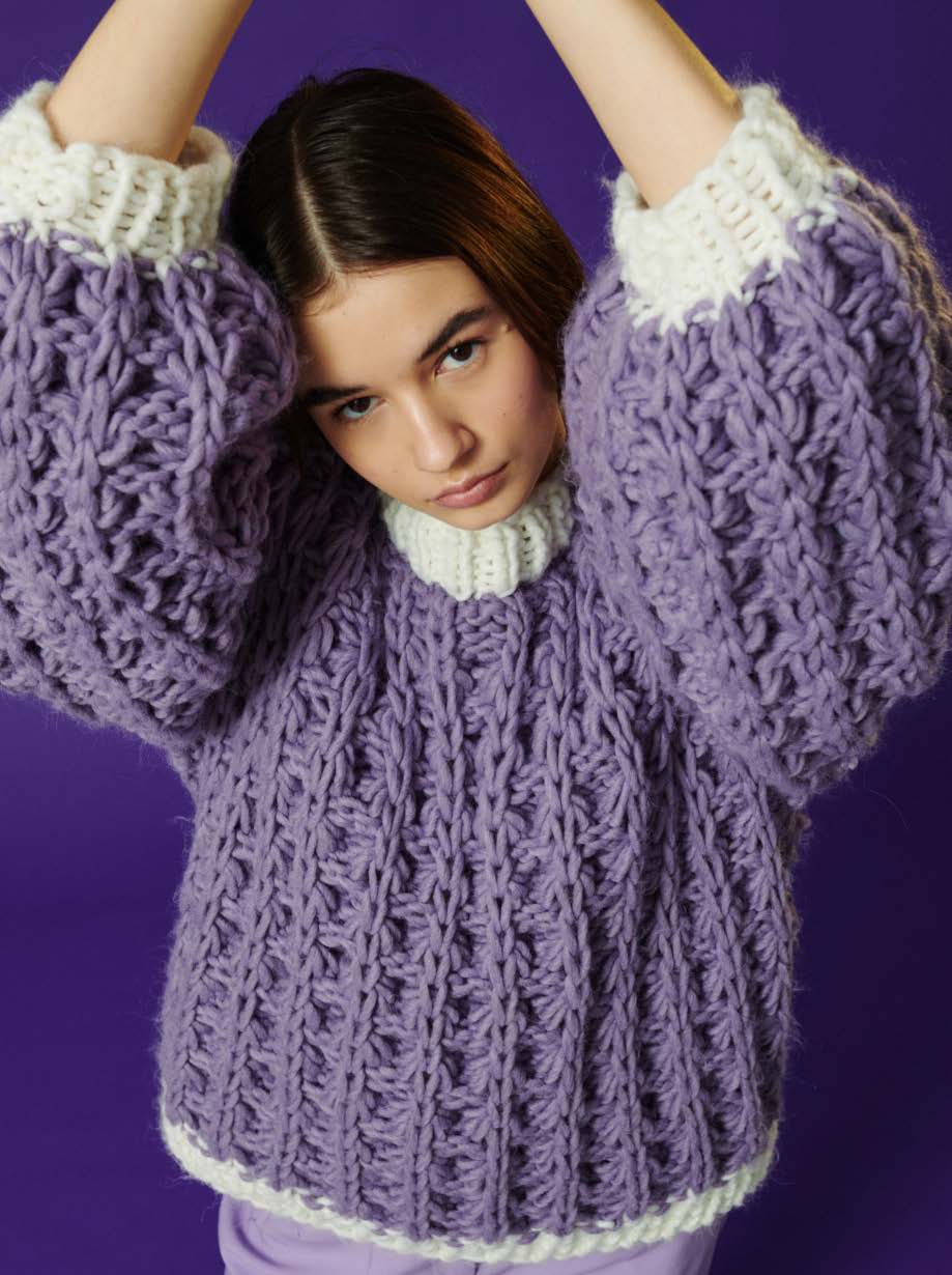 KW-601 Wow Chunky Jersey Aurora Tricot Kit – Katia