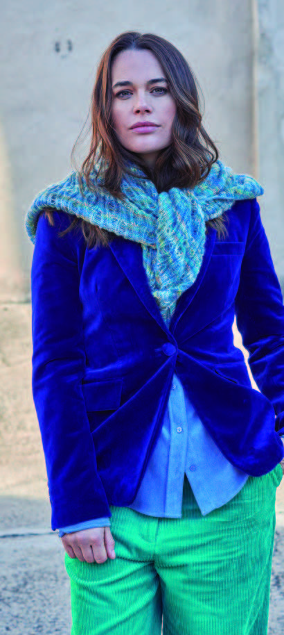 Pattern to knit a shawl with Katia's Brahma wool - PDF