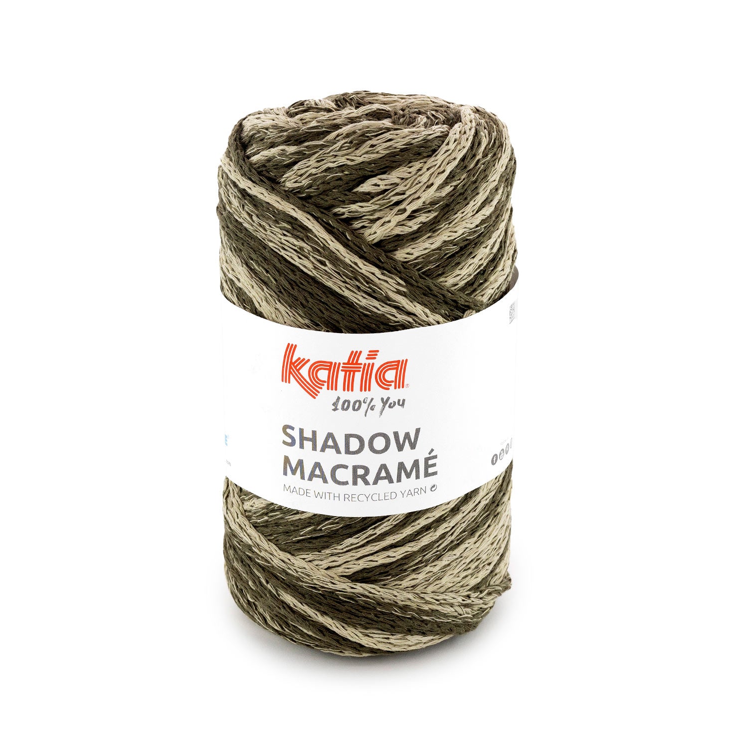 Lana Shadow Macramé de Katia - Cuerda Degradada Sostenible para Proyectos Creativos