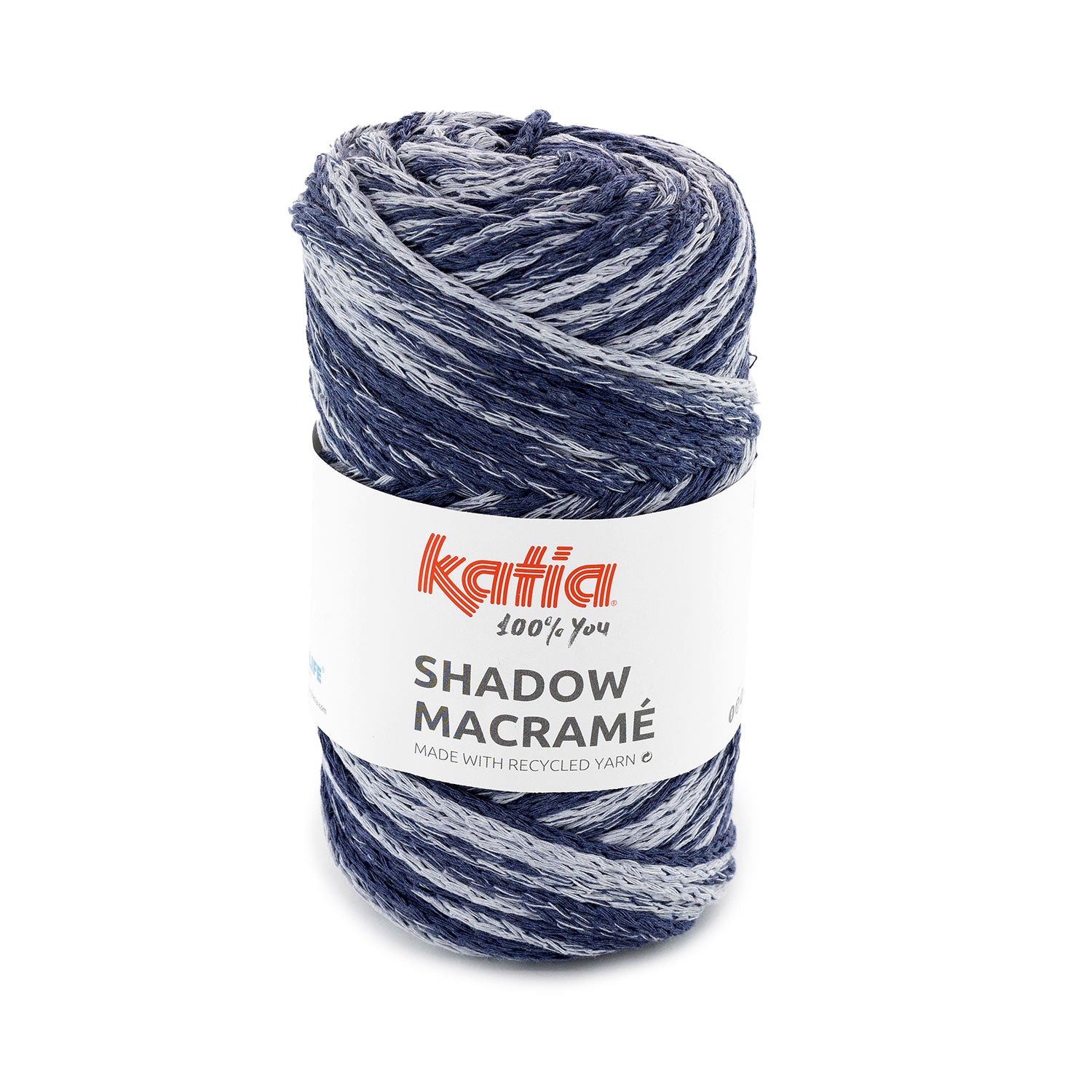 Lana Shadow Macramé de Katia - Cuerda Degradada Sostenible para Proyectos Creativos
