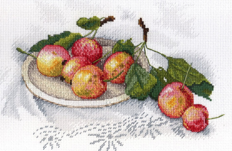 Sabor de manzanas - SNV-559 MP Studia - Kit de punto de cruz