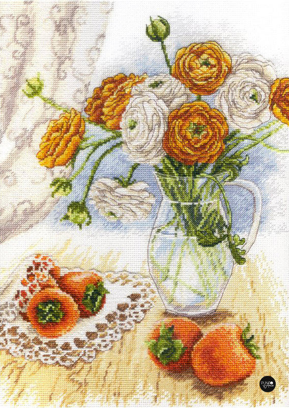 Gartenblumen - MP Studio - Kreuzstichset