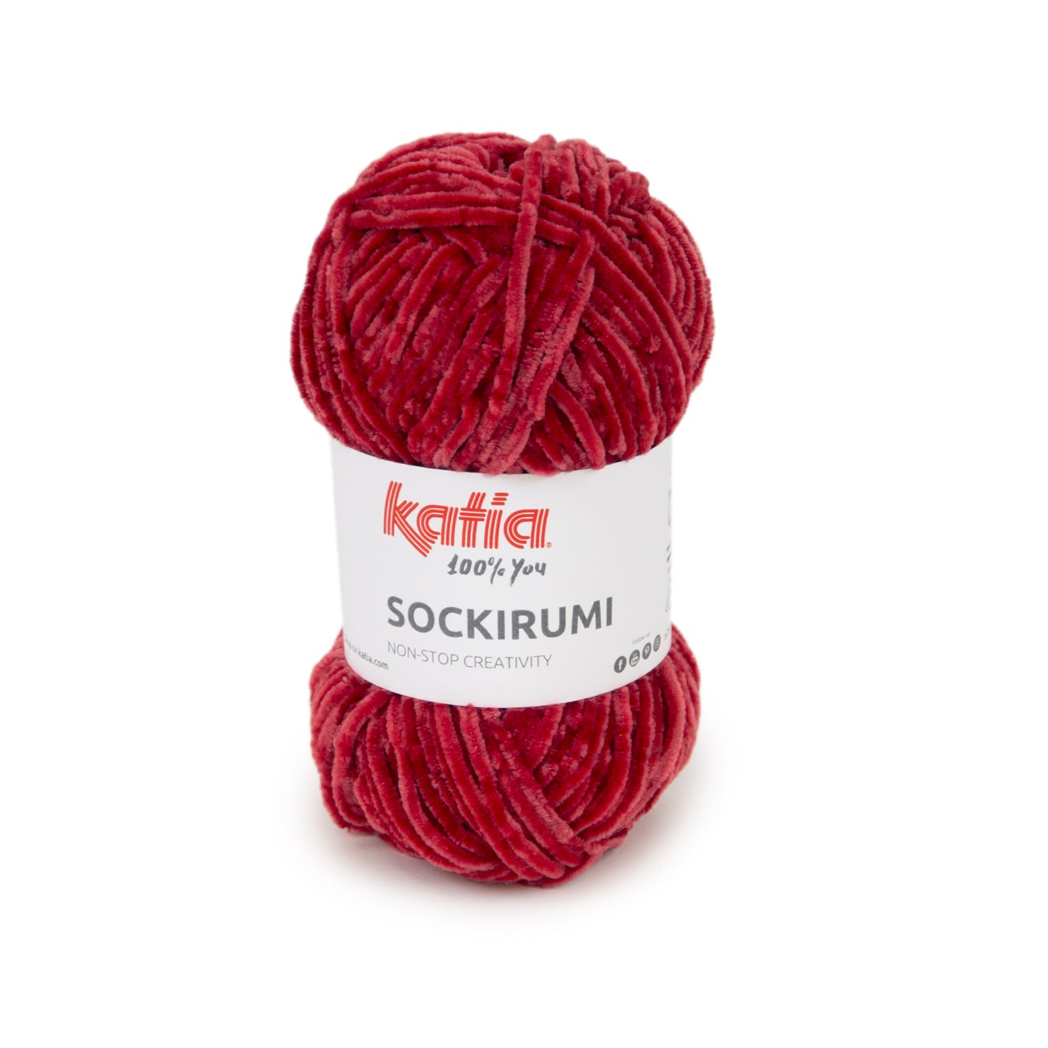 Sockirumi - Hilo Chenilla Suave para Calcetines y Amigurumis