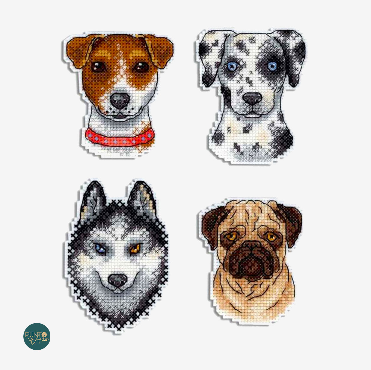 Magnete - WER SAGTE WOOF? - MP Studia SR-409 – Kreuzstichset