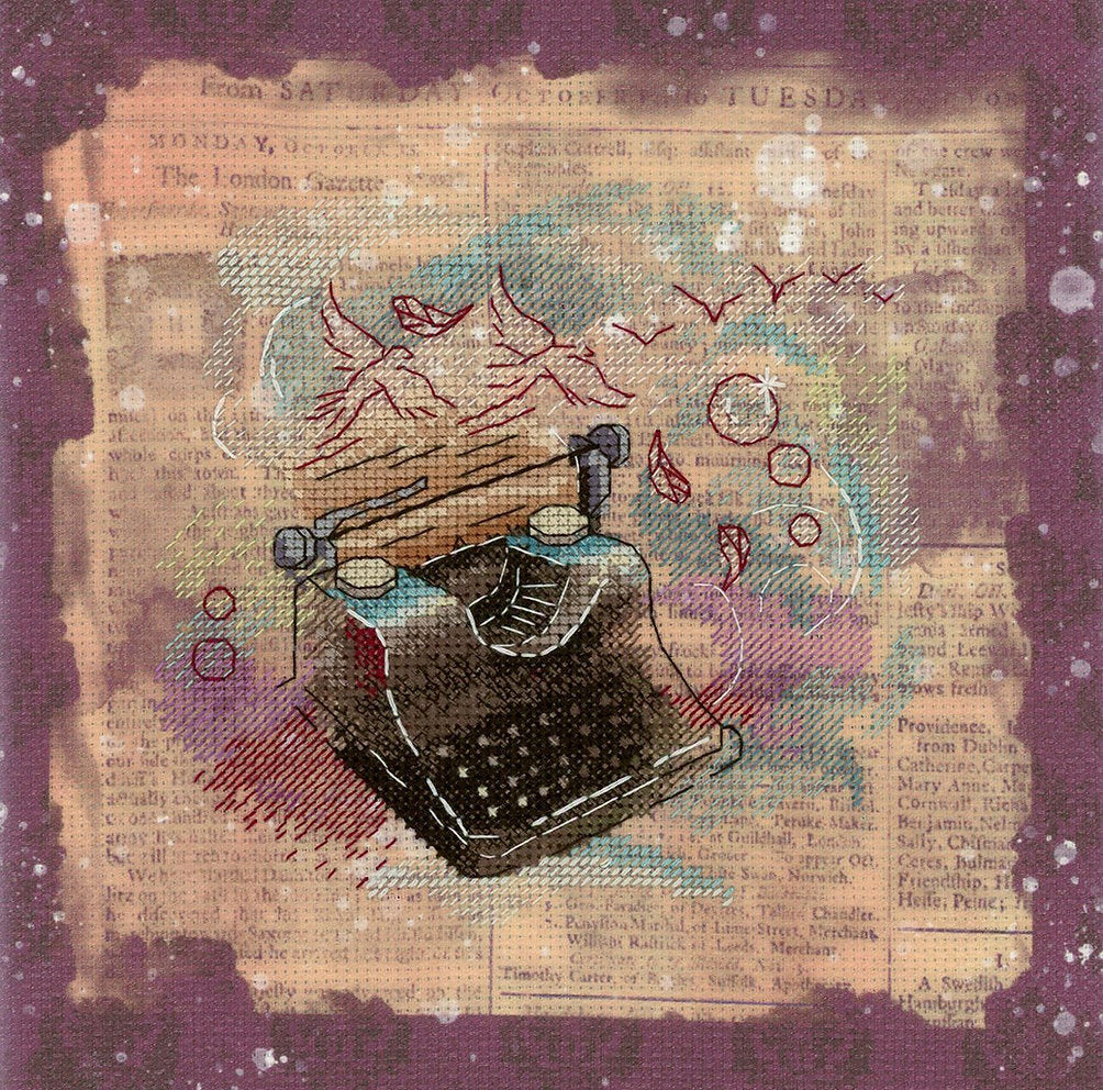 Te estoy escribiendo… - SRK-855 MP Studia - Kit de punto de cruz