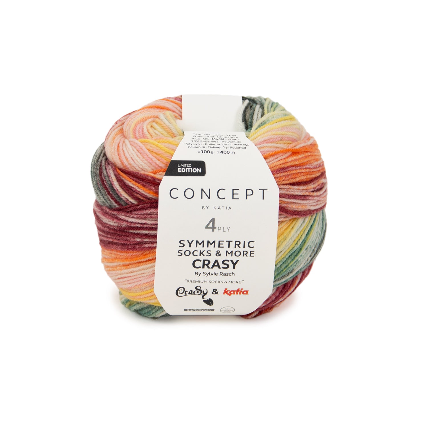 Concept CraSy Symmetric Socks & More by Sylvie Rasch