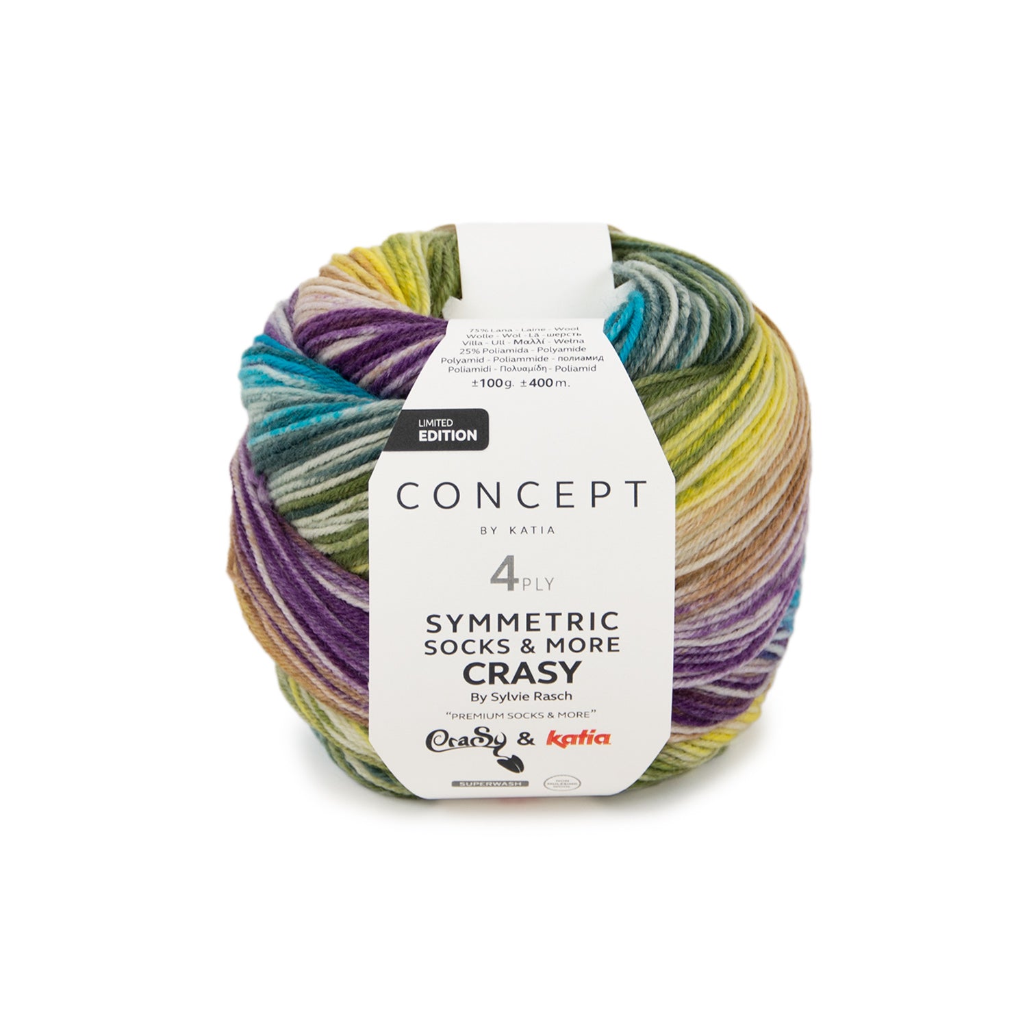 Concept CraSy Symmetric Socks & More by Sylvie Rasch