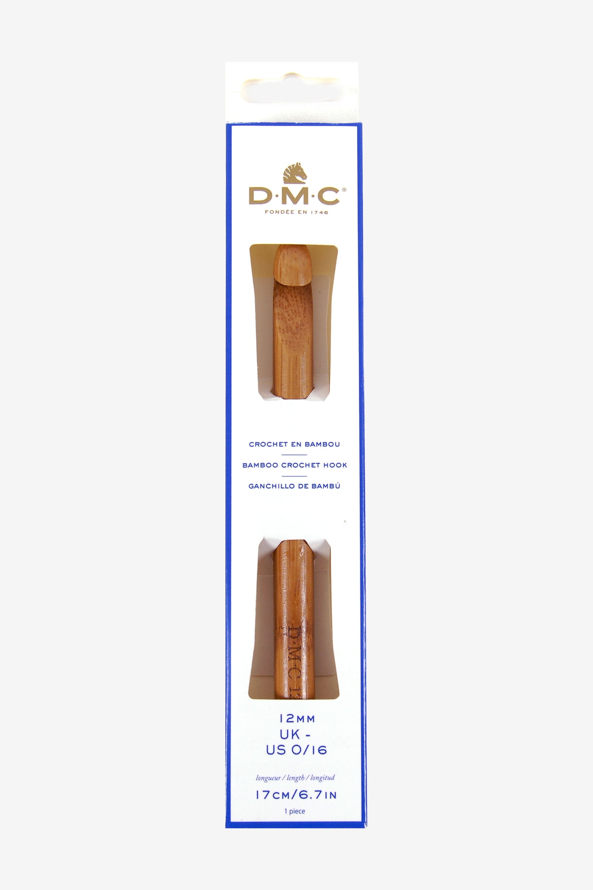 Ganchillo de Bambú 12 mm de DMC: Belleza y Comodidad en tus Proyectos de Ganchillo