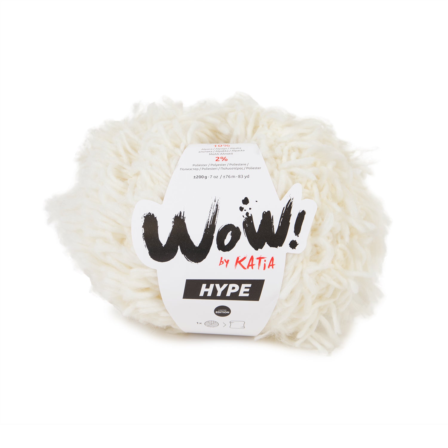 Katia WOW Hype - Hilo Voluminoso y Suave para Proyectos Modernos