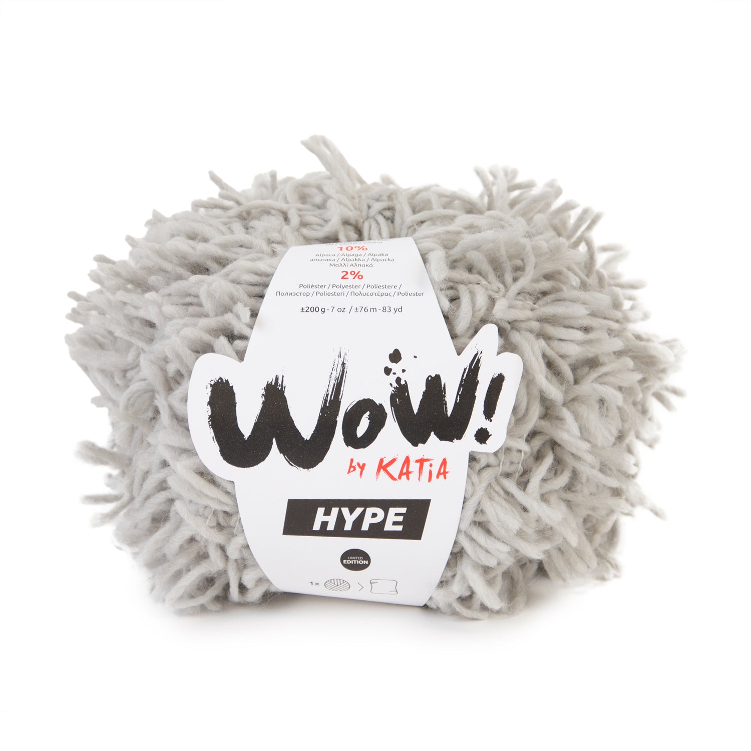 Katia WOW Hype - Hilo Voluminoso y Suave para Proyectos Modernos